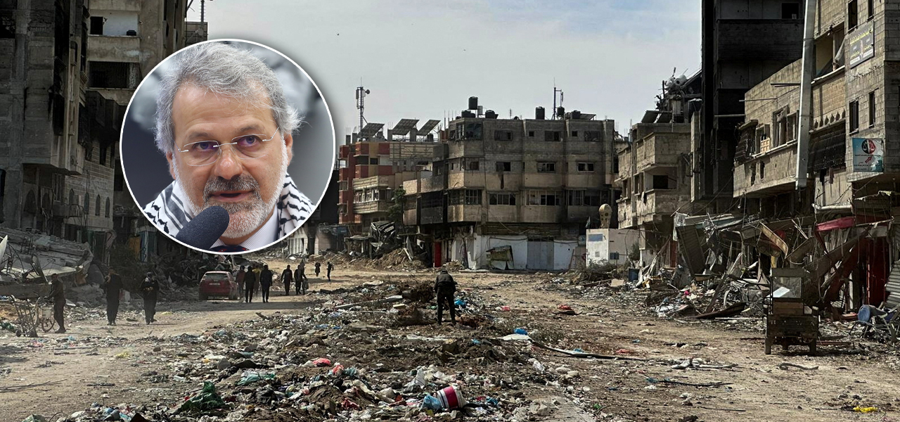 Ualid Rabah | Casas destruídas na Faixa de Gaza