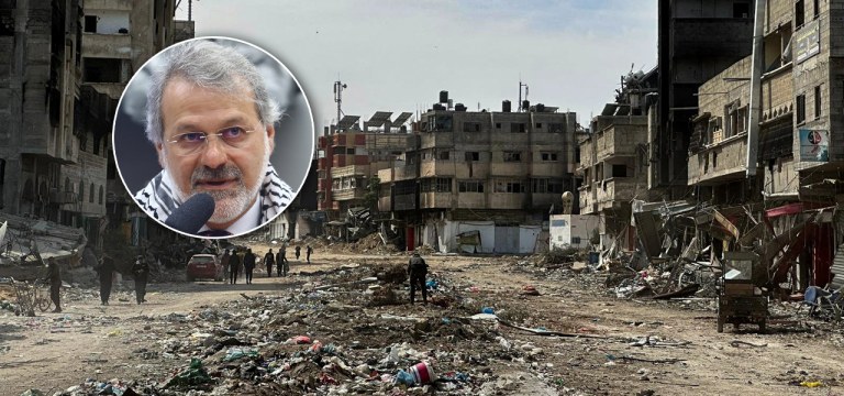 Ualid Rabah | Casas destruídas na Faixa de Gaza