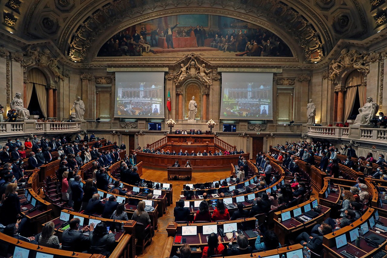 Parlamento português, em Lisboa