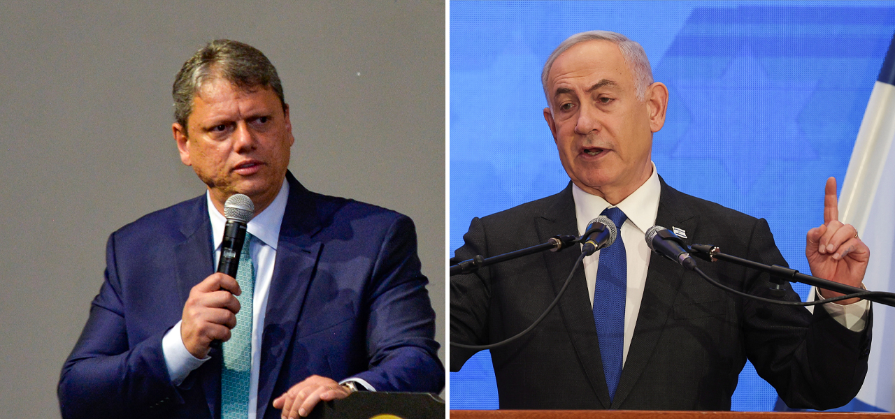 Tarcísio de Freitas | Benjamin Netanyahu