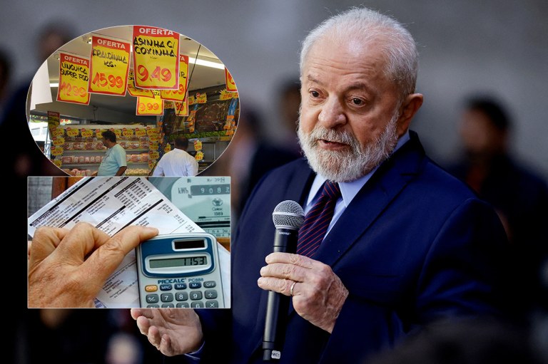 Luiz Inácio Lula da Silva, conta de energia e alimentos