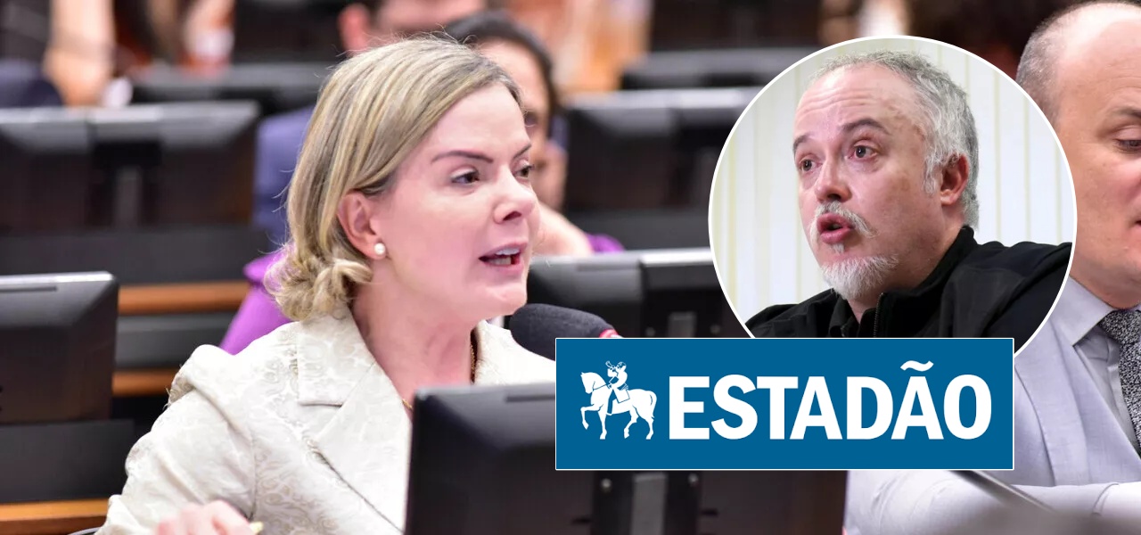 Gleisi Hoffmann e Carlos Fernando dos Santos Lima