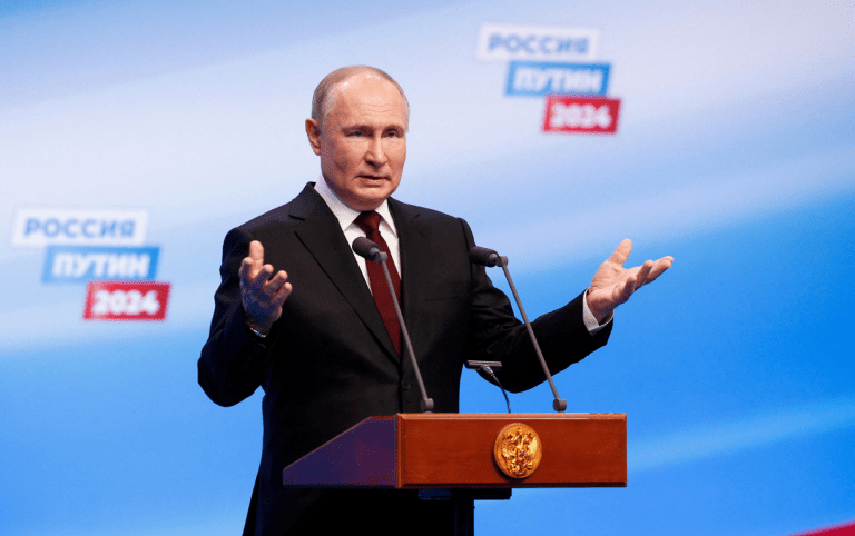 O presidente da Rússia, Vladimir Putin