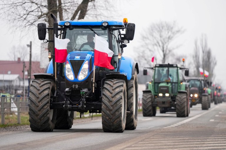 Agricultores poloneses