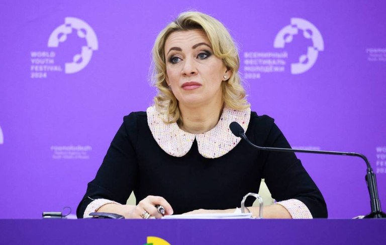 Maia Zakharova, porta-voz da chancelaria russa