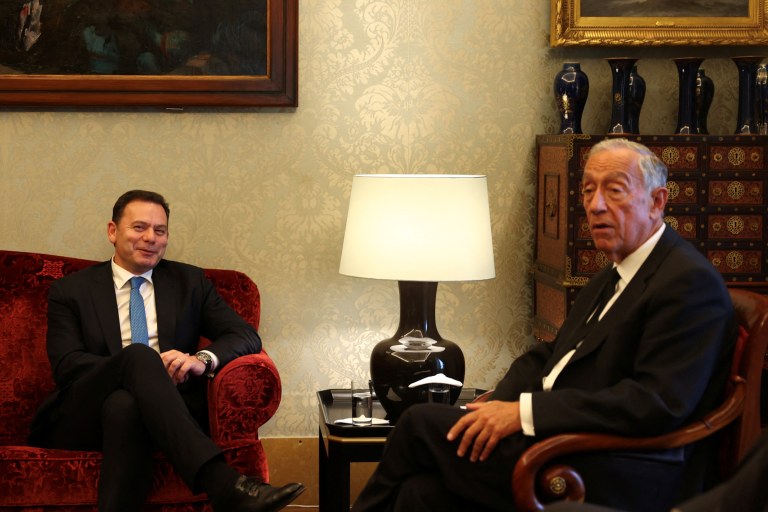 Presidente de Portugal, Marcelo Rebelo de Sousa, recebe líder do PSD e AD,  Luis Montenegro, no Palácio de Belém, em Lisboa
20/03/2024