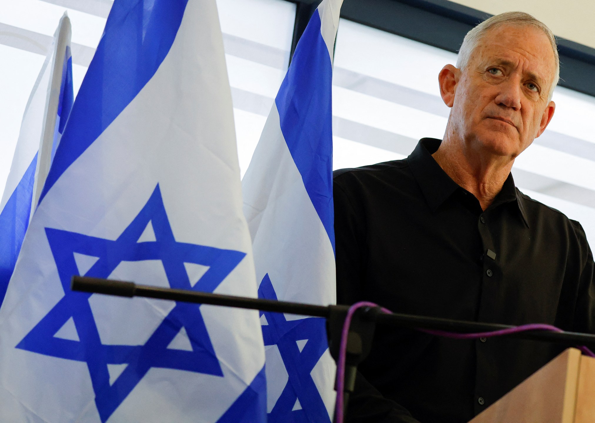 Ex-ministro da Defesa de Israel Benny Gantz