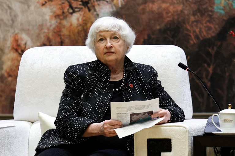 Janet Yellen, secretária do Tesouro dos EUA