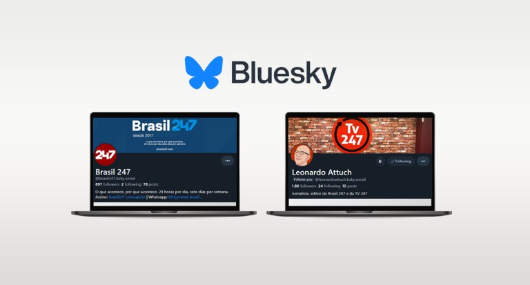 Brasil 247 no Blue Sky