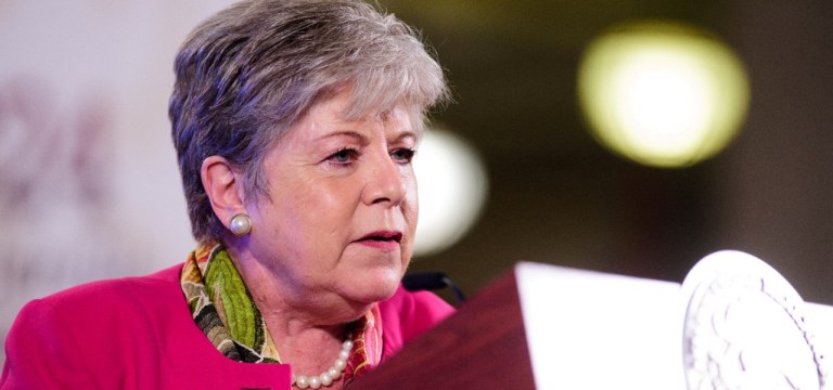 Ministra das Relações Exteriores do México Alicia Bárcena