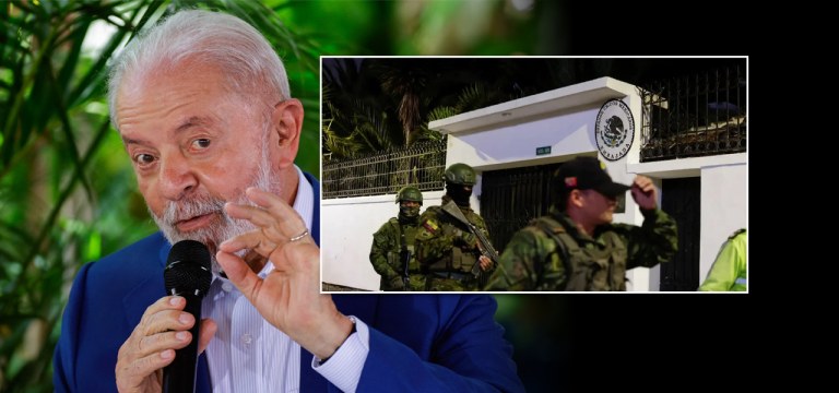 Lula e invasão da embaixada do México em Quito