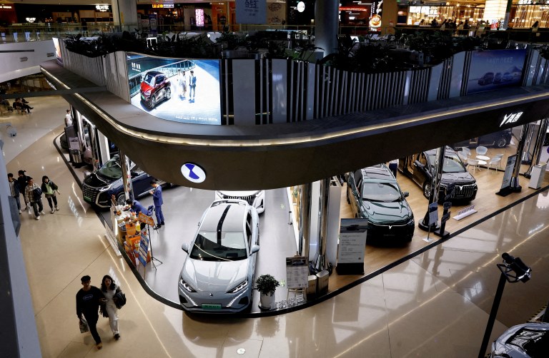 Modelos de veículos elétricos em Pequim