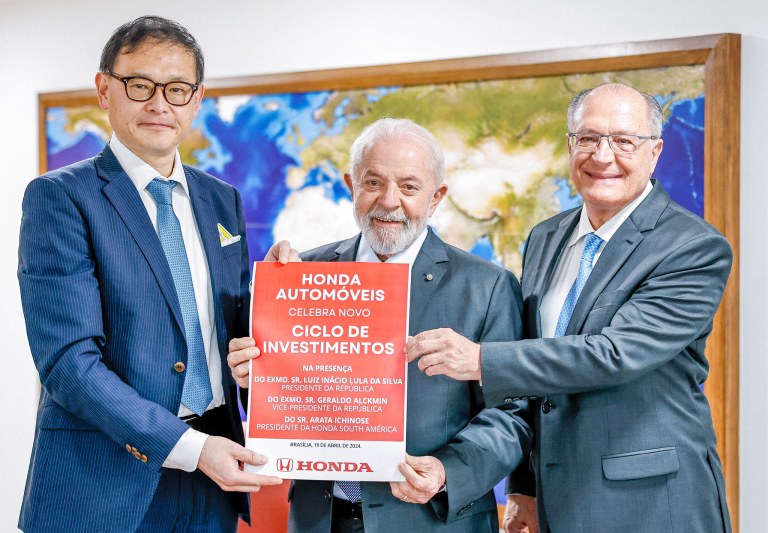 Arata Ichinose, Lula e Geraldo Alckmin