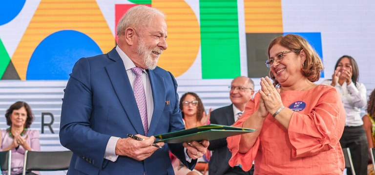 Lula e Cida Gonçalves
