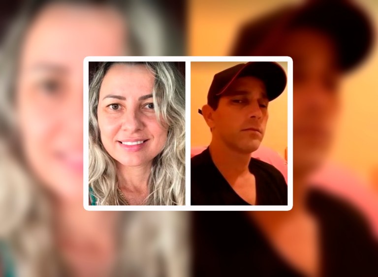 Ines e Marcio, mulher e marido envolvidos na morte de dois idosos em Peixoto de Azevedo (MT)