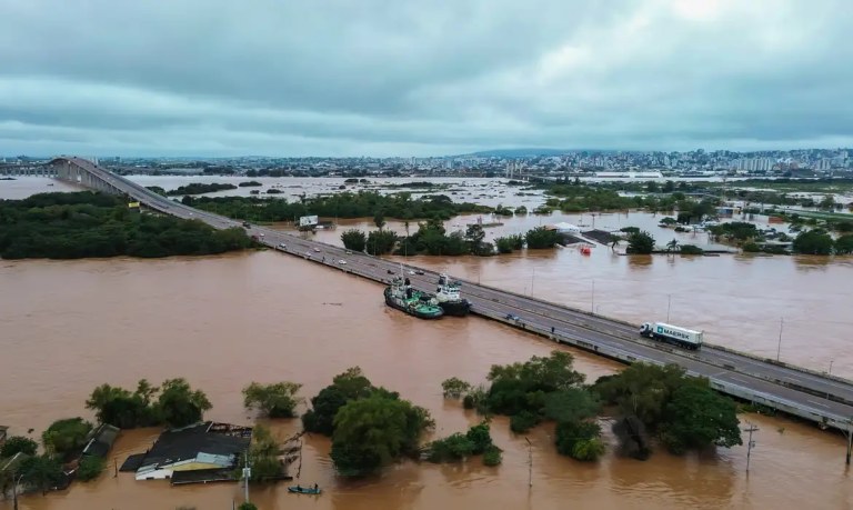 Enchente no Rio Grande do Sul