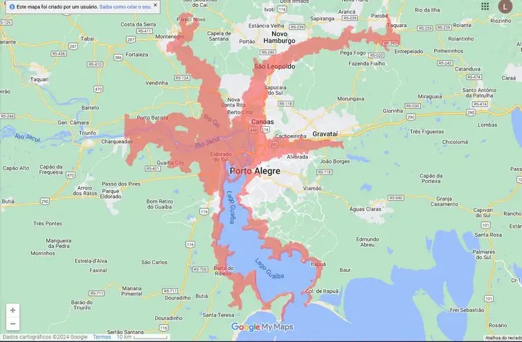 Cheia do Guaíba