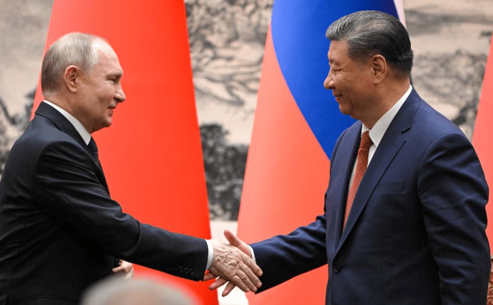 Vladimir Putin e Xi Jinping