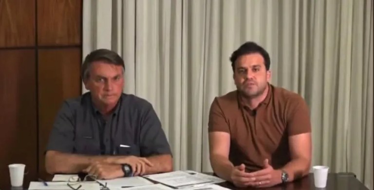 Jair Bolsonaro e Pablo Marçal