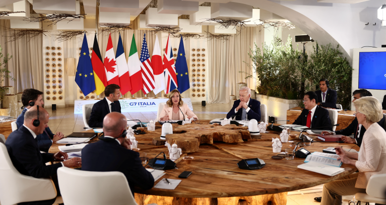 Reunião do G7 na Itália