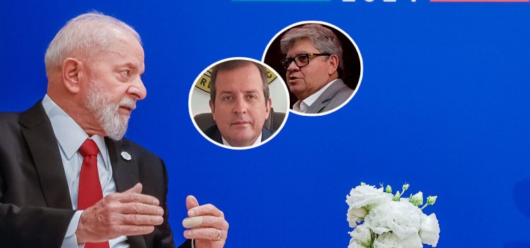 Lula, Fábio Tyrone e João Azevêdo