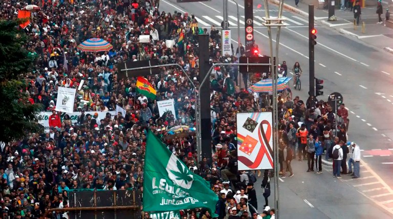 Marcha da Maconha em São Paulo