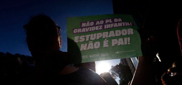 Ato contra o Projeto de Lei (PL) 1.904/24