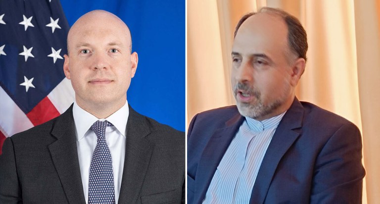 Abram Paley e Abdollah Nekounam Ghadirli