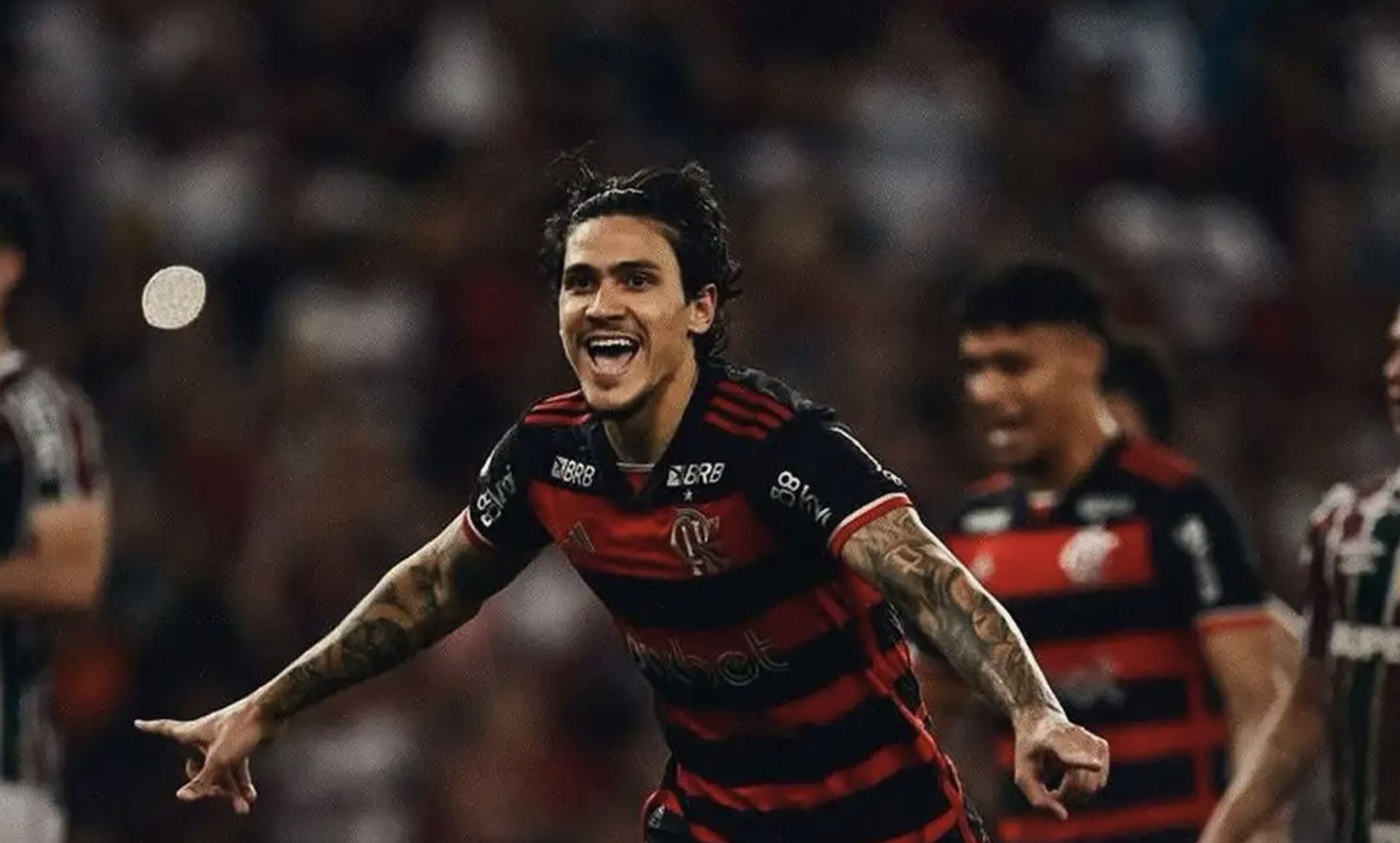 Flamengo celebra gol no Brasileirão