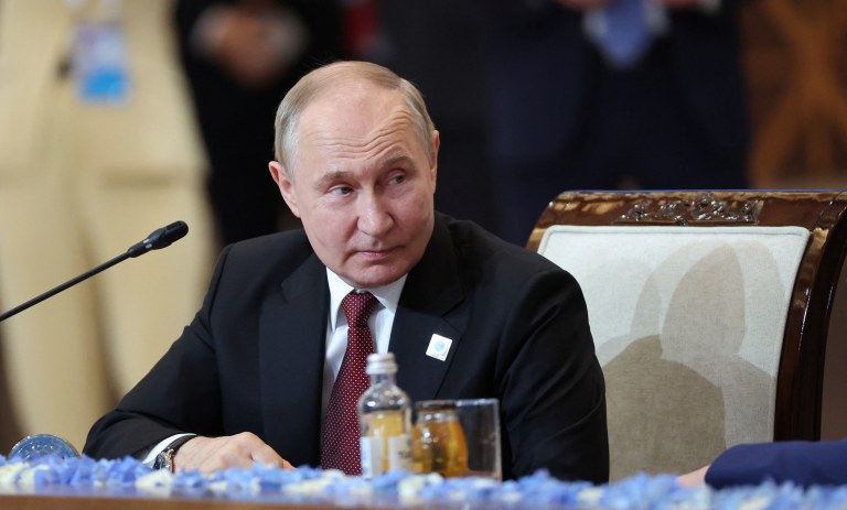 Presidente russo Vladimir Putin em Astana
 4/7/2024