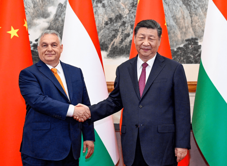 Viktor Orban e Xi Jinping