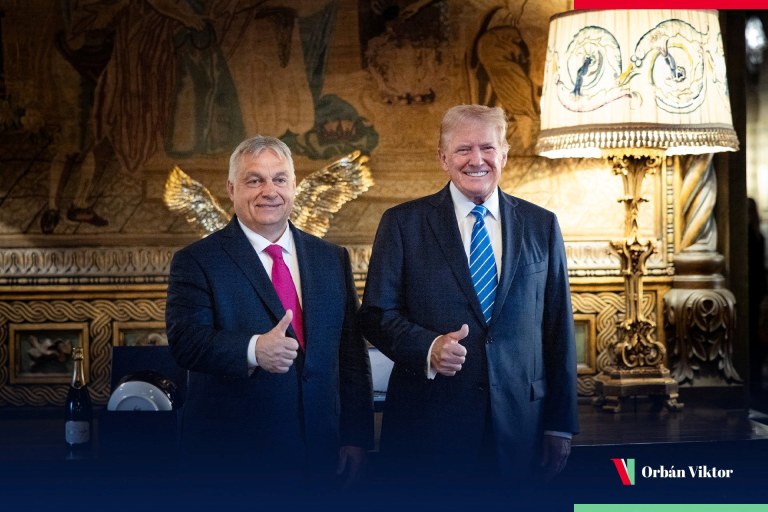 Orbán se reúne com Trump na Flórida, em foto obtida de rede social
11/07/2024