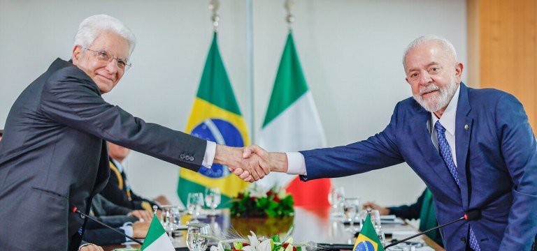 Sergio Mattarella e Lula