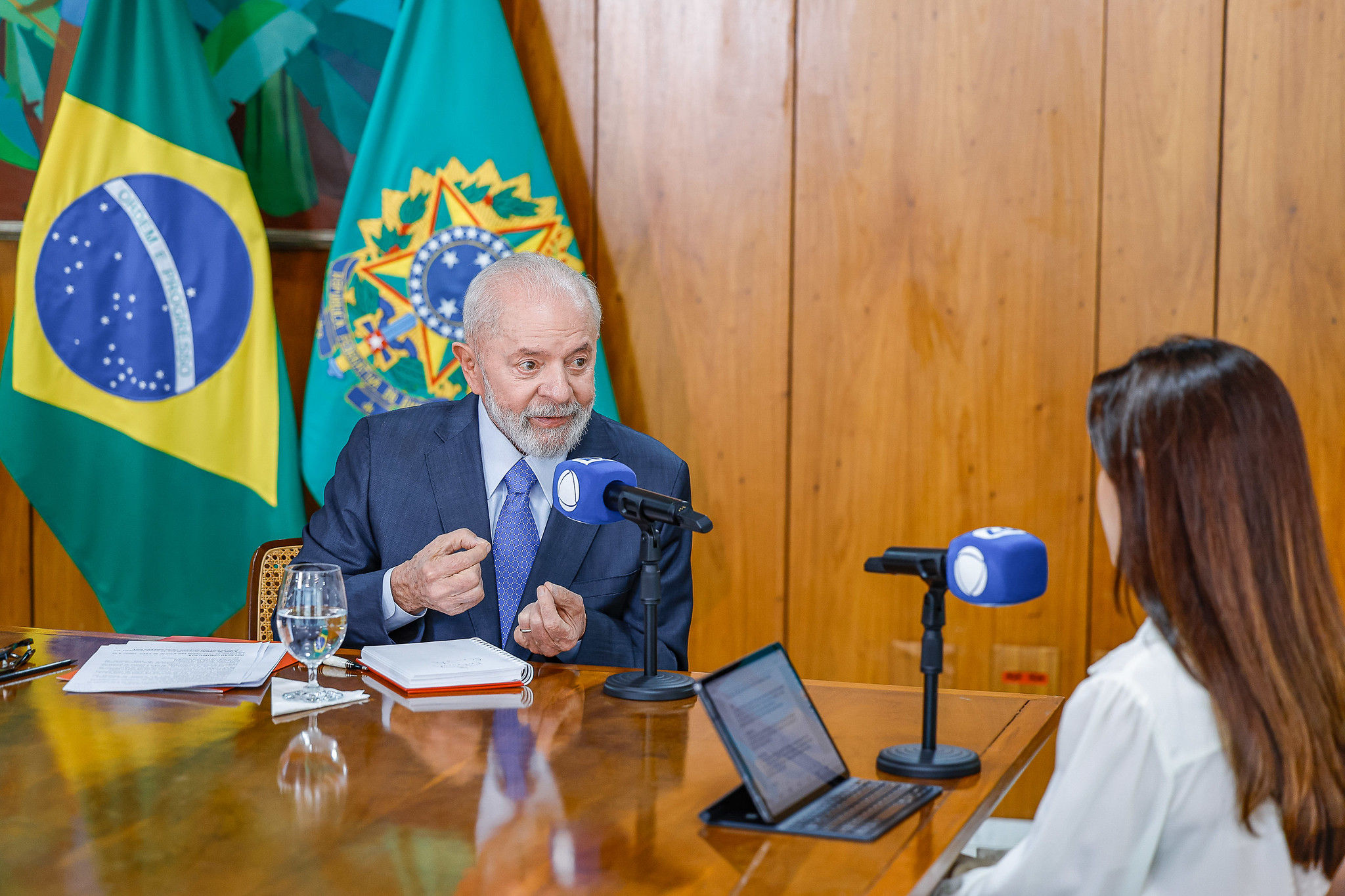 Lula em entrevista à Record