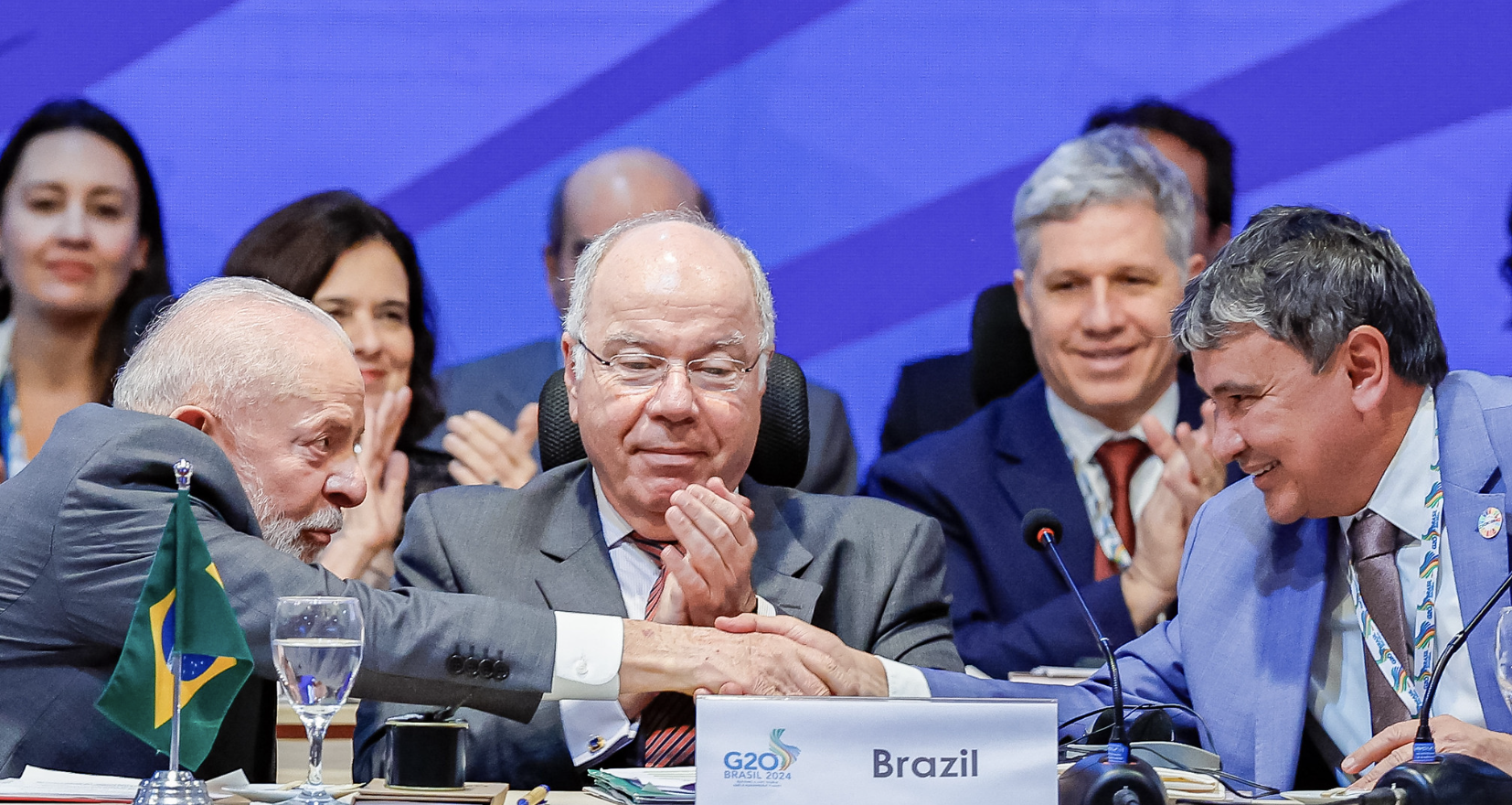 Sessão de abertura da reunião ministerial da força-tarefa para o estabelecimento de uma Aliança Global contra a Fome e a Pobreza