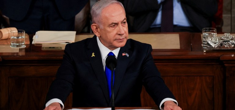 Primeiro ministro de Israel, Benjamin Netanyahu