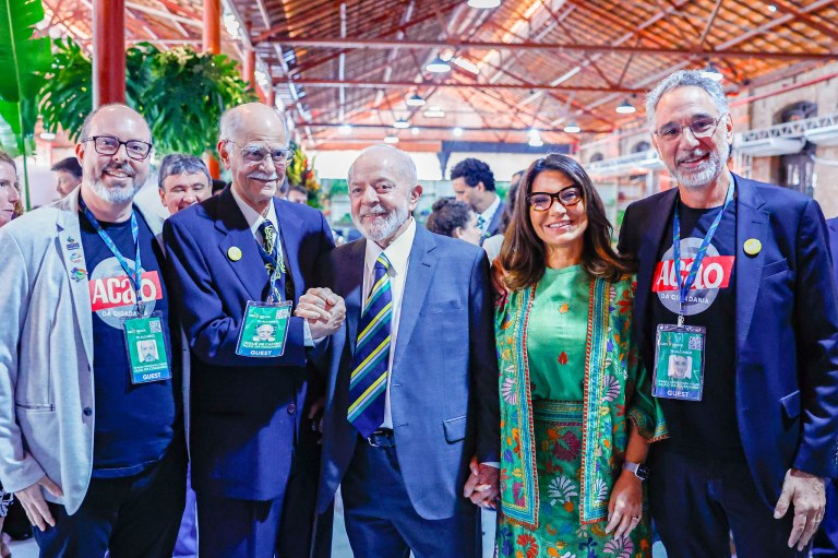 Lula e Janja na Aliança Global contra a Fome