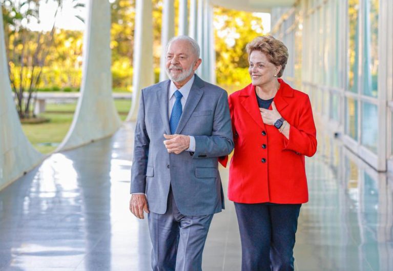 Lula e Dilma Rousseff