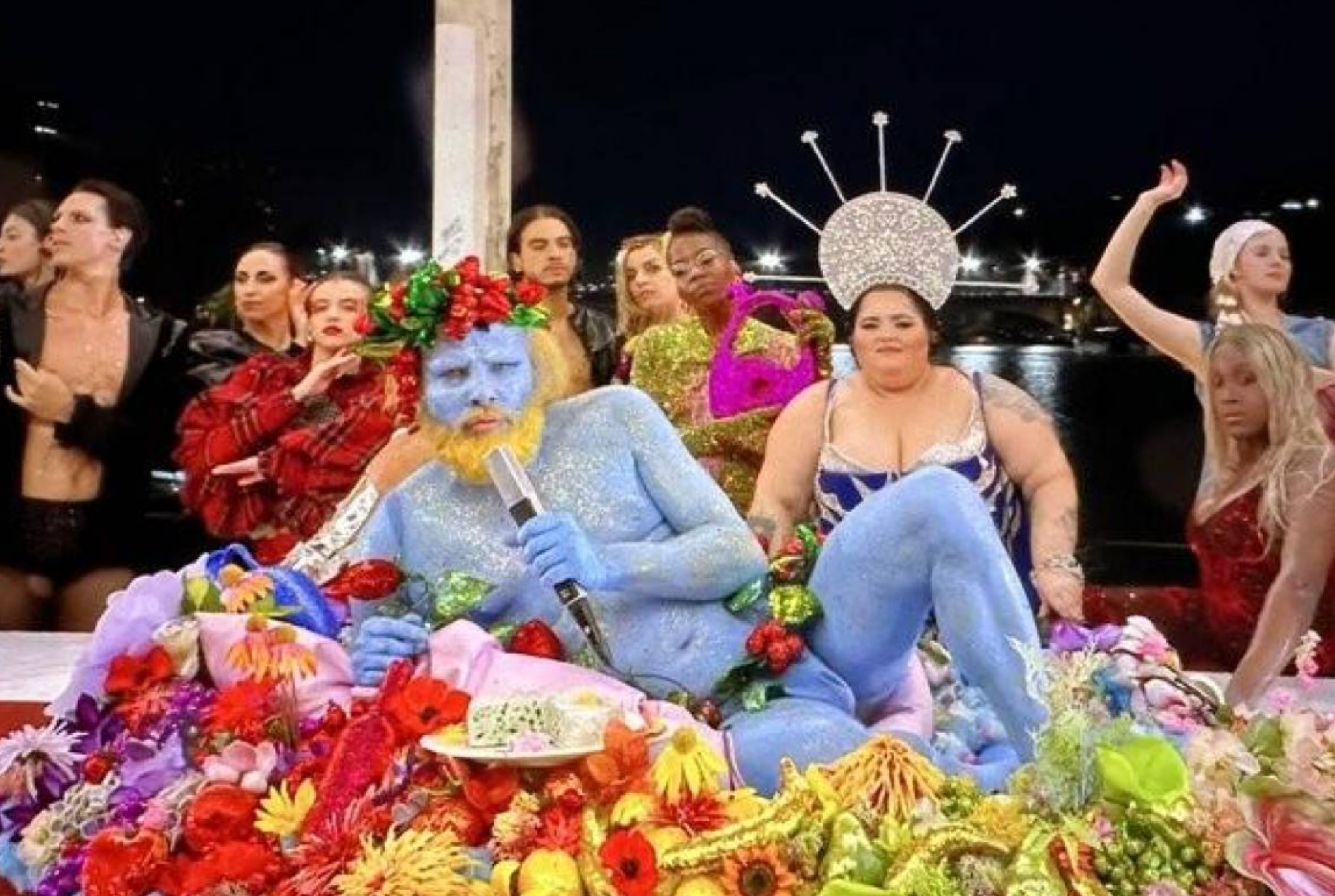 Reinterpretação da Santa Ceia em Paris