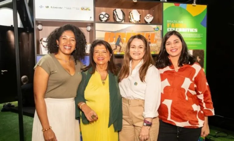 Quem visitou o Cubo Verde Brasil e prestigiou o projeto foi a empresária Luiza Trajano, que elogiou a iniciativa.