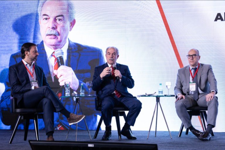 Alexandre Baldy, Aloizio Mercadante e Leonardo Attuch