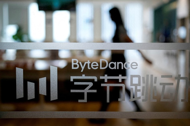 Logo da ByteDance em escritório da empresa em Xangai
04/07/2023 REUTERS/Aly Song