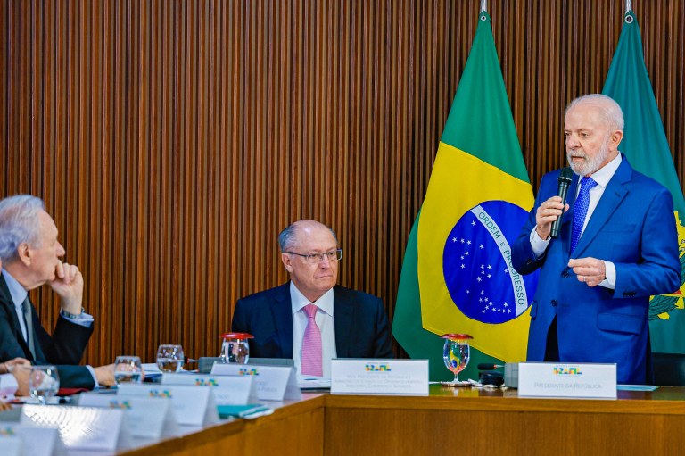 Lewandowski, Alckmin e Lula
