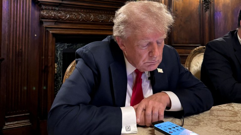 Donald Trump em conversa ao vivo com Elon Musk no X