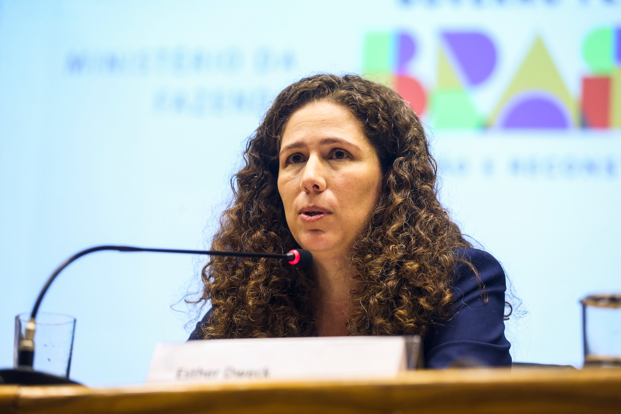 A ministra da Gestão e Inovação em Serviços Públicos, Esther Dweck