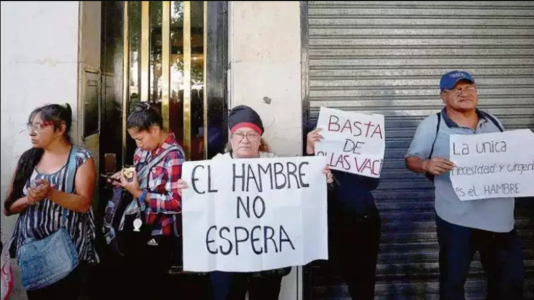Campanha contra a fome na Argentina