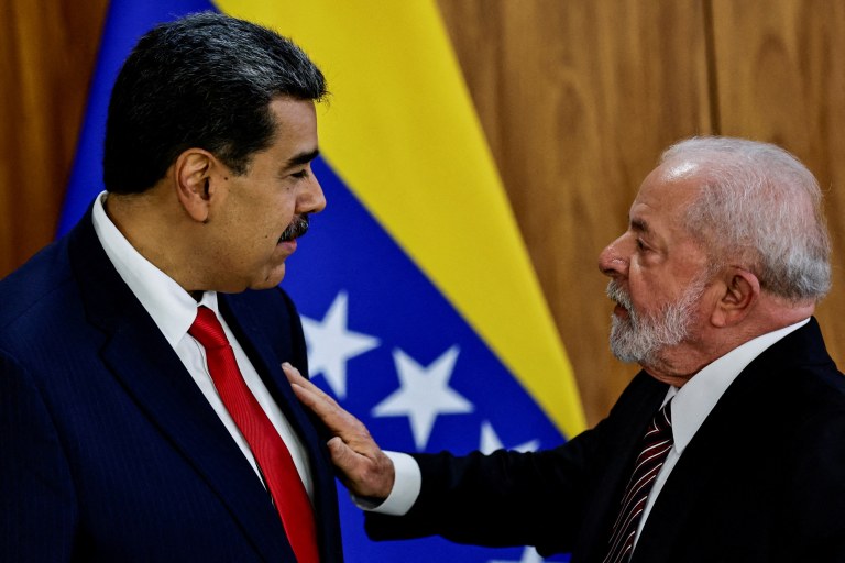 Presidentes Lula e Maduro durante encontro da Unasul em Brasília
29/05/2023