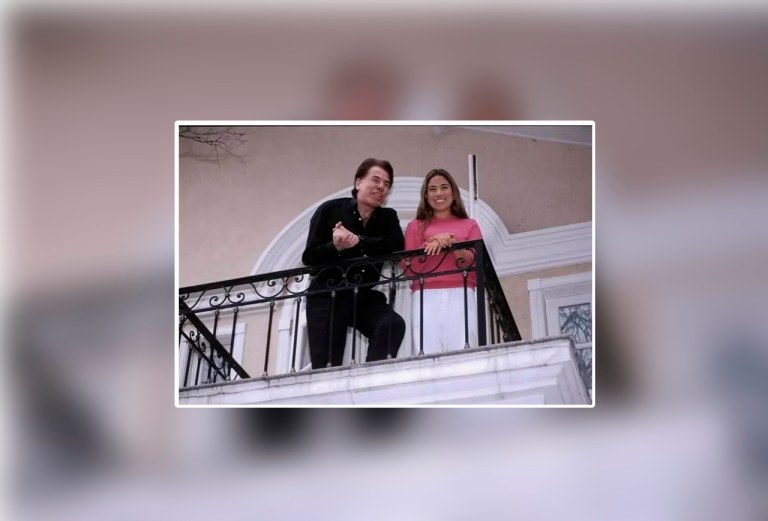 Silvio Santos e Patrícia Abravanel