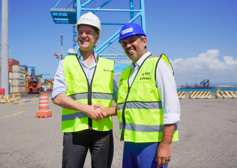 Governador Elmano de Freitas e Mark Rutte, primeiro-ministro holandês, assinam acordo para corredor de hidrogênio verde