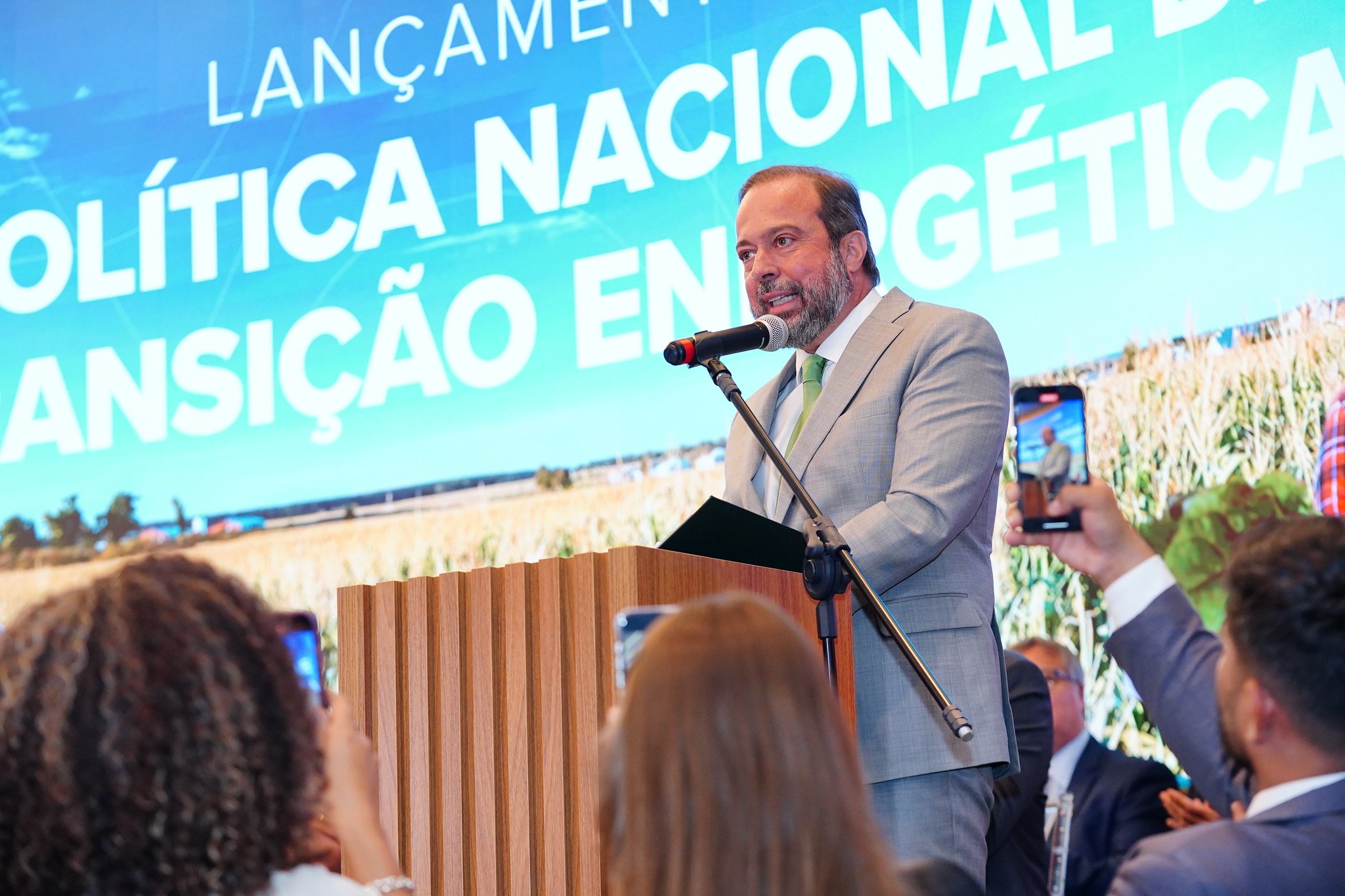 Alexandre Silveira, lançamento da Política Nacional da Transição Energética, 26 de agosto de 2024